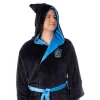 Harry Potter Adult Fleece Plush Hooded Robe - Big And Tall