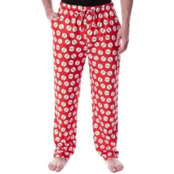 DC Comics Men's The Flash Lightning Bolt Allover Loungewear Pajama Pants Red -Cozy Nights Sales Store GUEST efd8baac f77e 4bf7 a65e 2be2fb1e8409