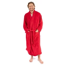 Leveret Mens Fleece Robe -Cozy Nights Sales Store GUEST f0290c70 c216 4240 a8a4 339c44048f5f