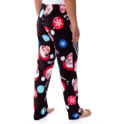 Golden Girls Women's 4 Character Santa Hat Sleep Lounge Pajama Pants