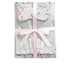 Women's Plus Size Stick Together Sleep Set - Gray | AVENUE -Cozy Nights Sales Store GUEST f221e1e8 2f2c 4b3f 97f7 949e6ffabd8f