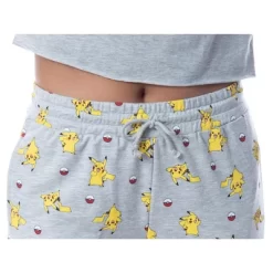Pokemon Womens' Pika Pika Pikachu Poke Ball Sleep Pajama Jogger Set -Cozy Nights Sales Store GUEST f2a1775a ddc0 4fe6 bb44 ac0d509fdee2
