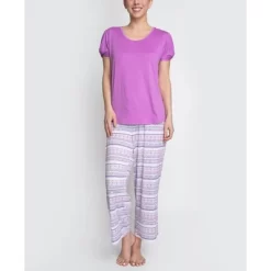 MUK LUKS Women's Spring Getaway PJ Set -Cozy Nights Sales Store GUEST f34fea16 8e57 48e7 a81d 57a623b9fcb1