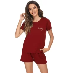 Cheibear Womens Sleepwear Crew Neck Nightwear With Shorts Loungewear Pajama Set 17 Cheibear Womens Sleepwear Crew Neck Nightwear With Shorts Loungewear Pajama Set -Cozy Nights Sales Store GUEST f417cb08 3952 42b5 8dd0 4619716e7bfd
