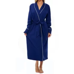 Womens Soft Cotton Knit Jersey Lounge Robe With Pockets, Long Bathrobe -Cozy Nights Sales Store GUEST f4c76976 6062 46c8 89ab 38c2ccc3f02d