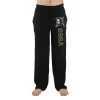 Star Wars Movie Series Boba Character Mens Black Sleep Pajama Pants