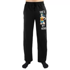 DC Comics Wonder Woman 'She's My Hero' Sleep Pajama Pants -Cozy Nights Sales Store GUEST f6880184 e900 4469 a409 06481abff576
