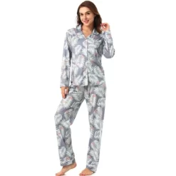 Cheibear Women's Sleepwear Loungewear Cute Print With Pants Soft Long Sleeve Pajama Set 9 Cheibear Women's Sleepwear Loungewear Cute Print With Pants Soft Long Sleeve Pajama Set -Cozy Nights Sales Store GUEST f692f59f db37 4ae3 996b f5bf01062260