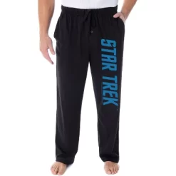 Star Trek Men's The Original Series TOS Classic Logo Sleepwear Pajama Pants Black -Cozy Nights Sales Store GUEST f6fc8de1 26b6 43f3 9234 d142ac7ad683
