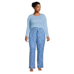 Lands' End Women's Pajama Set Knit Long Sleeve T-Shirt And Flannel Pants 13 Lands' End Women's Pajama Set Knit Long Sleeve T-Shirt And Flannel Pants -Cozy Nights Sales Store GUEST f729507e 48bf 458f 80bc 122d38ebc7a0