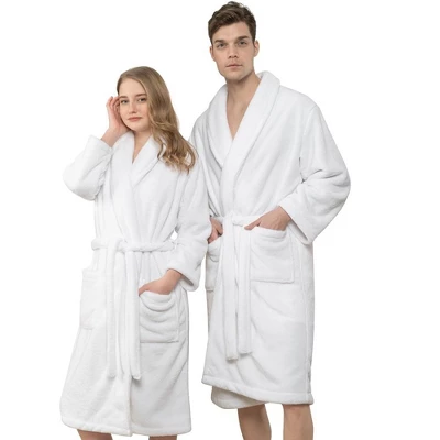American Soft Linen Warm Fleece Bathrobe, Mens And Womens Adult Robes For Your Bathroom, Shawl Collar Robes 9 American Soft Linen Warm Fleece Bathrobe, Mens And Womens Adult Robes For Your Bathroom, Shawl Collar Robes - Image 9