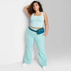 Women's High-Rise Wide Leg French Terry Sweatpants - Wild Fable™ -Cozy Nights Sales Store GUEST f7871b1a 5c5d 49ec 9cae 5eace60b9045