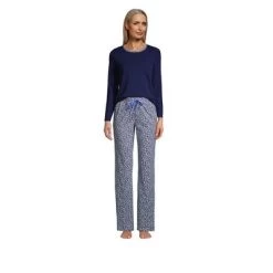 Lands' End Women's Tall Knit Pajama Set Long Sleeve T-Shirt And Pants 19 Lands' End Women's Tall Knit Pajama Set Long Sleeve T-Shirt And Pants -Cozy Nights Sales Store GUEST f8801028 4402 4665 8a47 71a2d888be46