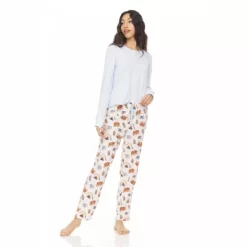 Bearpaw Women's Placket Long Sleeve Top With Pants, 2-Piece Pajama Set For Women -Cozy Nights Sales Store GUEST f884c403 cad2 455b 91d2 97f90484687a