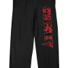 Chucky Scary Font Men's Black Sleep Pajama Pants