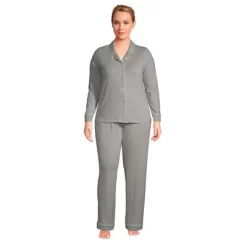Lands' End Women's Plus Size Comfort Knit Pajama Set Long Sleeve Top And Pants 7 Lands' End Women's Plus Size Comfort Knit Pajama Set Long Sleeve Top And Pants -Cozy Nights Sales Store GUEST f9a94d71 6ffe 4062 b292 af3534024f2b