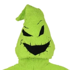 The Nightmare Before Christmas Oogie Boogie Costume Fleece One Piece Pajama Union Suit