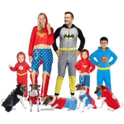 DC Comics Justice League Superhero Matching Family Costume Pajamas Union Suit -Cozy Nights Sales Store GUEST faf1ff53 4dfd 4437 be41 92864c1a072f