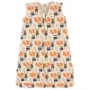 Hudson Baby Infant Boy Cotton Sleeveless Wearable Sleeping Bag, Sack, Blanket, Forest