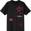 Naruto Akatsuki Clan Men's Short Sleeve Shirt & Sleep Shorts Set