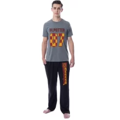 Harry Potter Mens' Gryffindor Seeker Quidditch 07 Sleep Pajama Set Multicolored -Cozy Nights Sales Store GUEST fe281ec1 46e6 4cc8 a9c8 8be4f6ff5f88