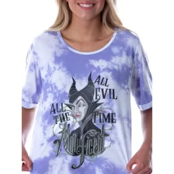 Disney Princess Womens Villains Sleeping Beauty Maleficent Nightgown Sleep Shirt Purple -Cozy Nights Sales Store GUEST fe8276be 2b22 4672 b05d d58c22d38632
